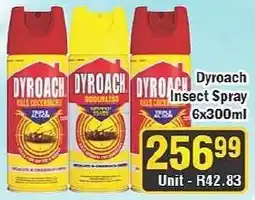 J&E Cash and Carry Dyroach Insect Spray offer