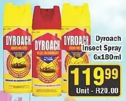J&E Cash and Carry Dyroach Insect Spray offer