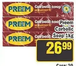 J&E Cash and Carry PREEM Carborlic soap offer