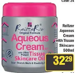 J&E Cash and Carry Reitzer's Aqueous Cream offer
