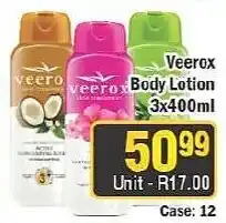 J&E Cash and Carry Veerox Body Lotion offer