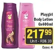 J&E Cash and Carry Playgirl Body Lotion offer