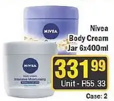 J&E Cash and Carry Nivea Body Cream offer