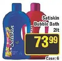 J&E Cash and Carry Satiskin Bubble Bath offer