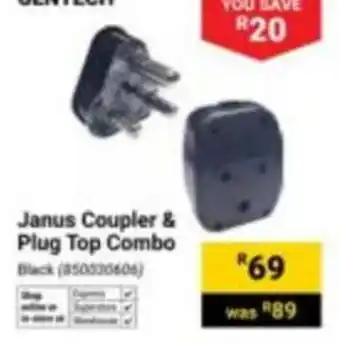 GENTECH Janus Coupler & Plug Top Combo