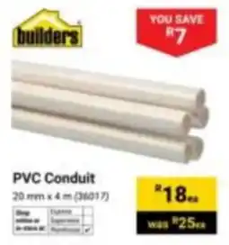 Builders Superstore Builders PVC Conduit offer