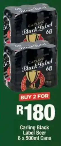 OK Liquor Carling Black Label Beer offer