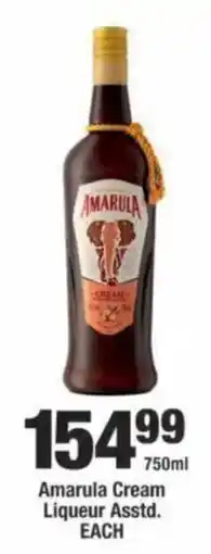 OK Liquor Amarula Cream Liqueur offer