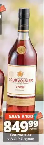 Checkers Liquor Shop Courvoisier V.S.O.P Cognac offer