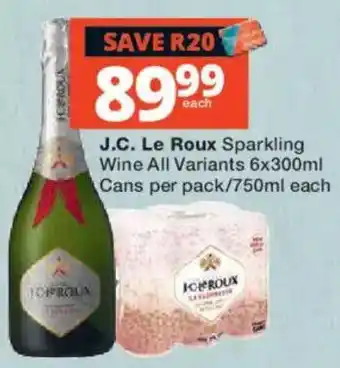 J.C. Le Roux Sparkling Wine