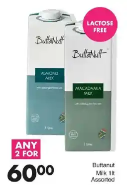 Save Buttanut Milk 1lt Assorted offer