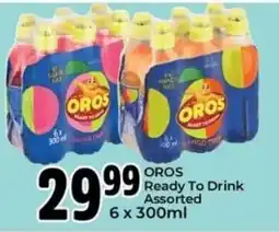 Elite Cash & Carry OROS Ready To Drink Assorted offer