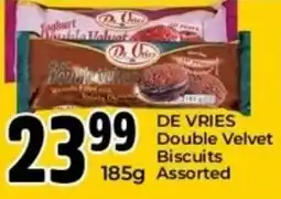 Elite Cash & Carry DE VRIES Double Velvet Biscuits Assorted offer
