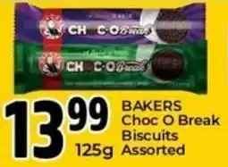 Elite Cash & Carry BAKERS Choc O Break Biscuits Assorted offer