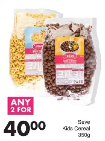Save Kids Cereal