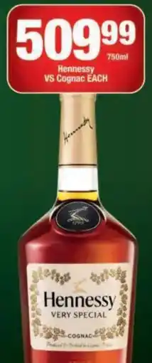 OK Liquor Hennessy Very Special Cognac offer