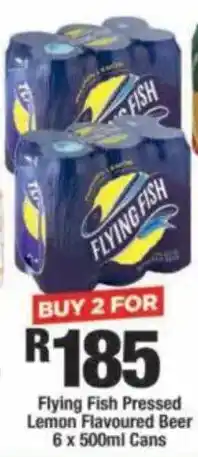 OK Liquor Flying Fish Pressed Lemon Flavoured Beer offer