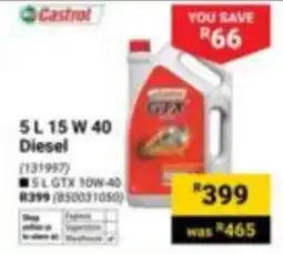 Builders Superstore Castrol GTX 15W40 Diesel offer