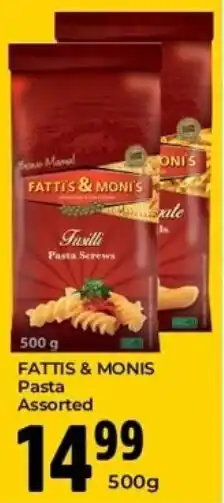 Elite Cash & Carry FATTIS & MONIS Pasta Assorted offer