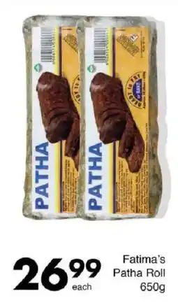 Save Fatima's Patha Roll offer
