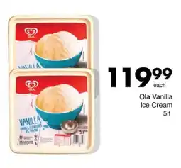Save Ola Vanilla Ice Cream offer
