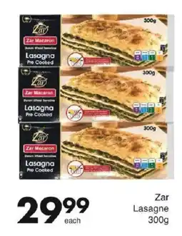 Save Zar Macaron Lasagna offer