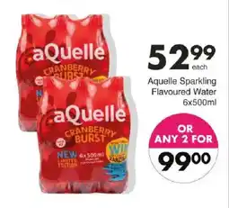 Save aQuelle Sparkling Flavoured Water offer
