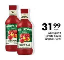 Save Wellington's Ketchup Style Tomato Sauce offer