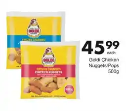 Save Goldi Chicken Nuggets/Pops offer
