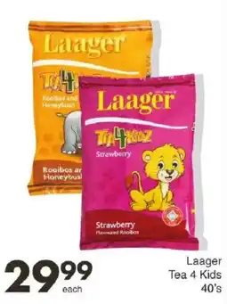 Save Laager Tea 4 Kids offer