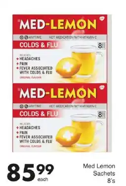 Save Med Lemon Sachets offer