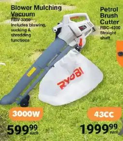 Mica Blower Mulching Vacuum RBV-3350 offer