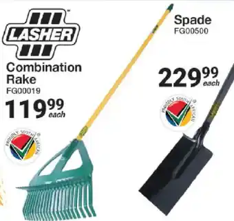 Lasher Combination Rake