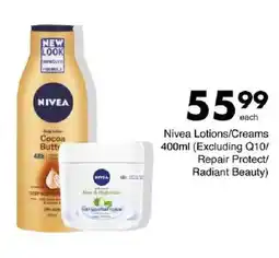 Save Nivea Lotions/Creams offer