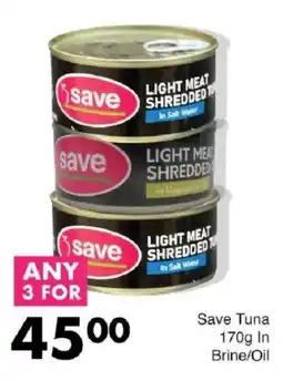 Save Save Tuna offer