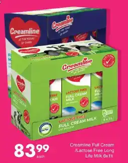 Save Creamline Lactose Free Full Cream Milk offer