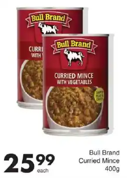 Save Bull Brand Curried Mince offer