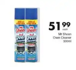 Save Mr Sheen Oven Cleaner offer