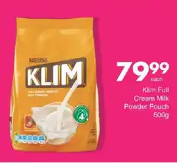 Save Klim Full Cream Milk Powder Pouch offer