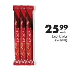 Save Lindt Lindor Sticks offer