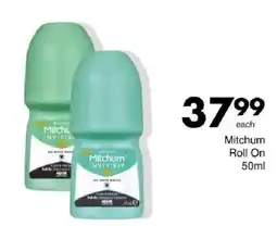Save Mitchum Roll On offer