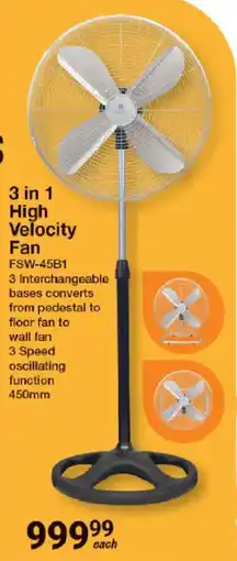 Mica 3 in 1 High Velocity Fan offer