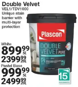 Mica Plascon Double Velvet offer