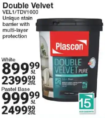 Plascon Double Velvet