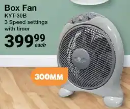 Mica Box Fan KYT-30B offer
