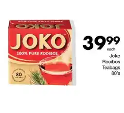 Save Joko Rooibos Teabags offer