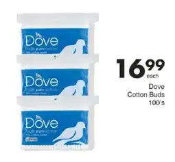 Save Dove Cotton Buds offer