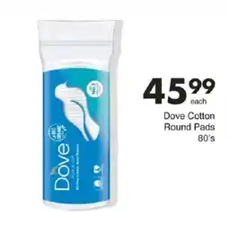 Save Dove Cotton Round Pads offer