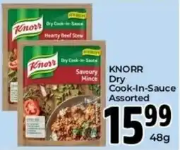 Elite Cash & Carry KNORR Dry Cook-In-Sauce Assorted offer