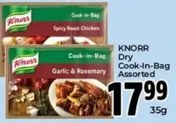 Elite Cash & Carry KNORR Dry Cook-In-Bag Assorted offer